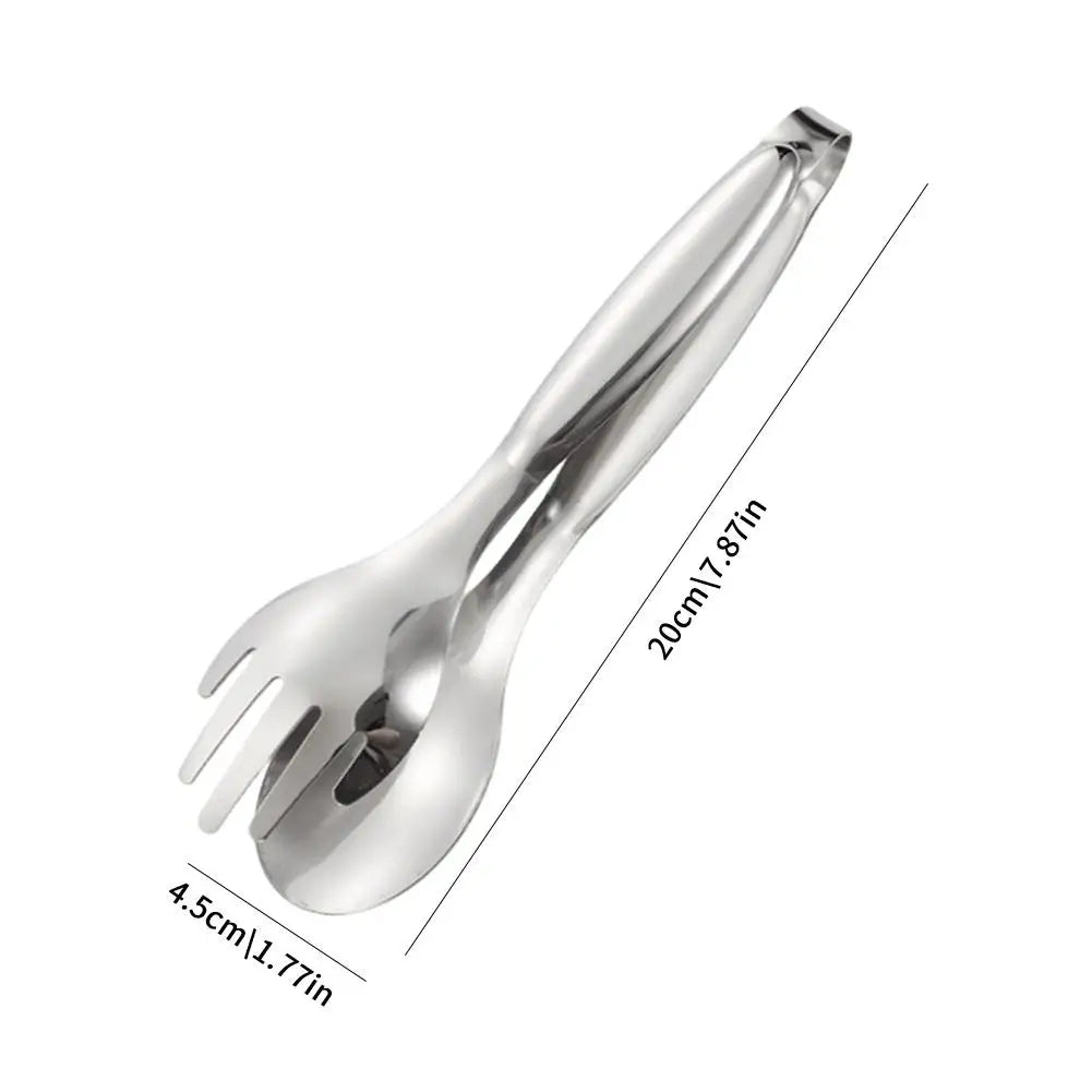 Stainless Steel Non-Slip Food Tongs for BBQ, Grilling & Serving Kitchen Serving Tongs Zpaxo