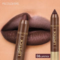 1PC Matte Lipstick - Comes with a Lip Line Effect, Lasts 24 Hours, Smooth Texture, Waterproof and Sweat Resistant Zpaxo 06