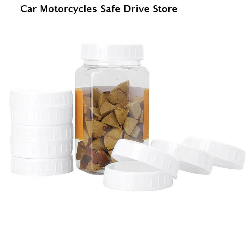Airtight Plastic Storage Lid 70 Inner Diameter Sealing White Mason