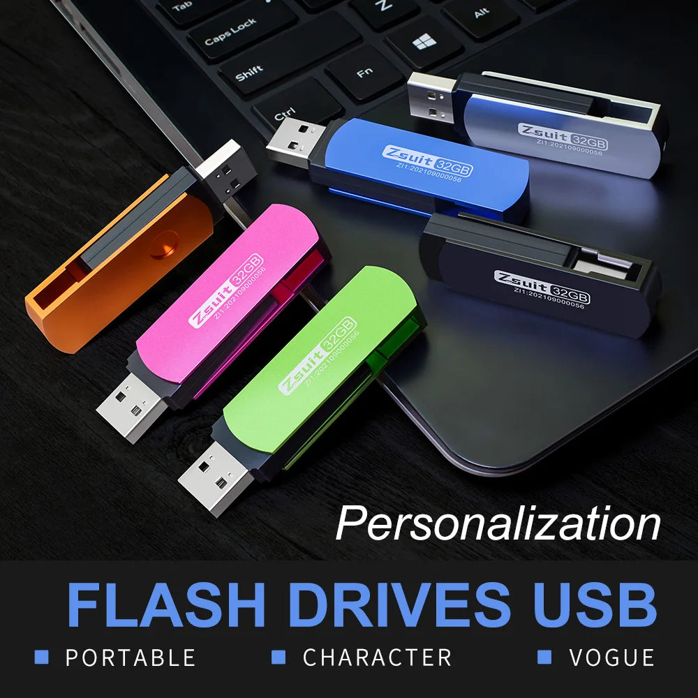 10PCS/LOT Free LOGO USB Flash Drive 4G 8G 16G Metal Usb Stick With Key Gift High Speed Memory U Disk Pendrive 3.0/2.0 Free Shipp Zpaxo