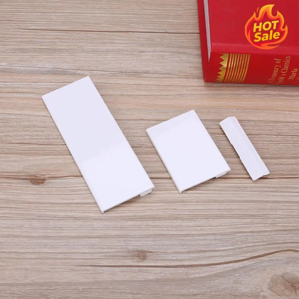 3 in 1 Memory Card Door Slot Cover Replacement Memory Card Door Slot Cover Lids Game Console Accessories Fit for Nintendo Wii Zpaxo