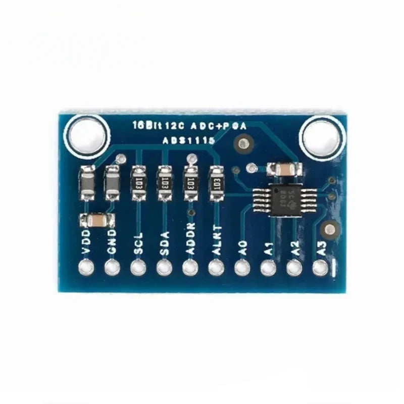 ADS1115 ultra small 16 bit precision analog-to-digital converter ADC development board module 4-channel in stock Zpaxo