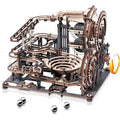 ROKR Marble Spaceport 3D Wooden Puzzle – 472-Piece Marble Run