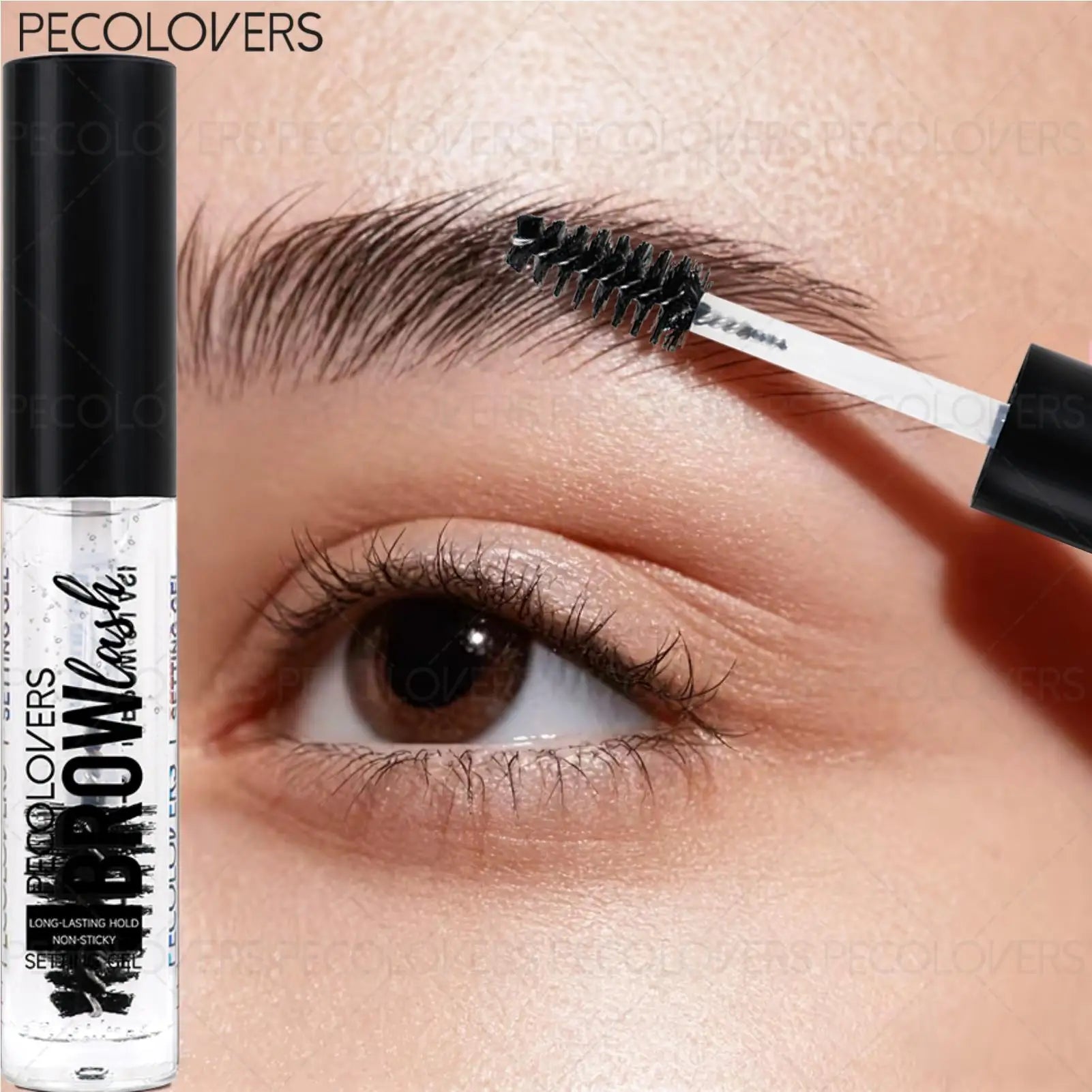 1PC 3D Sculpting and Setting Brow Gel, Long-Lasting Waterproof Quick-Dry Brow Gel for Natural Wild Brow Styling Zpaxo