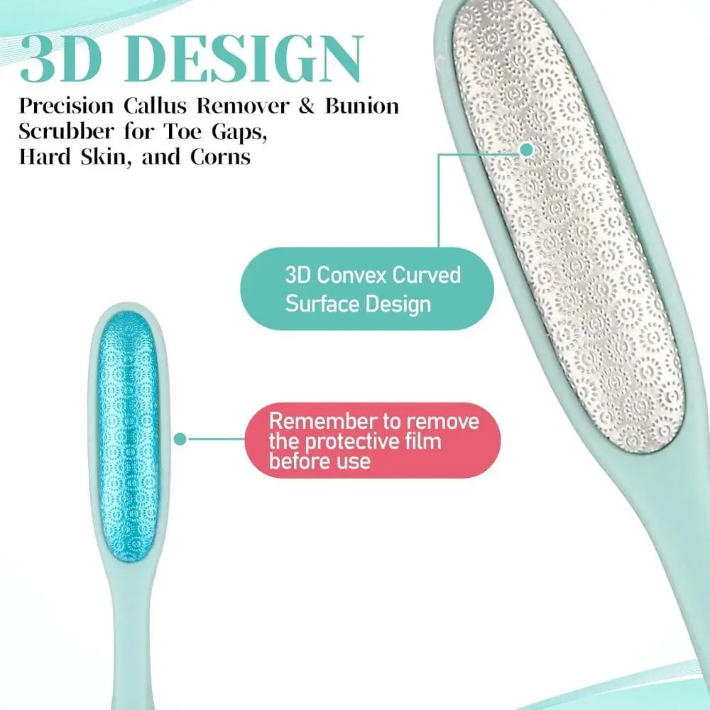 Small Mini Foot Filefoot Exfoliators Dead Skin Remove Efficient Feet Zpaxo