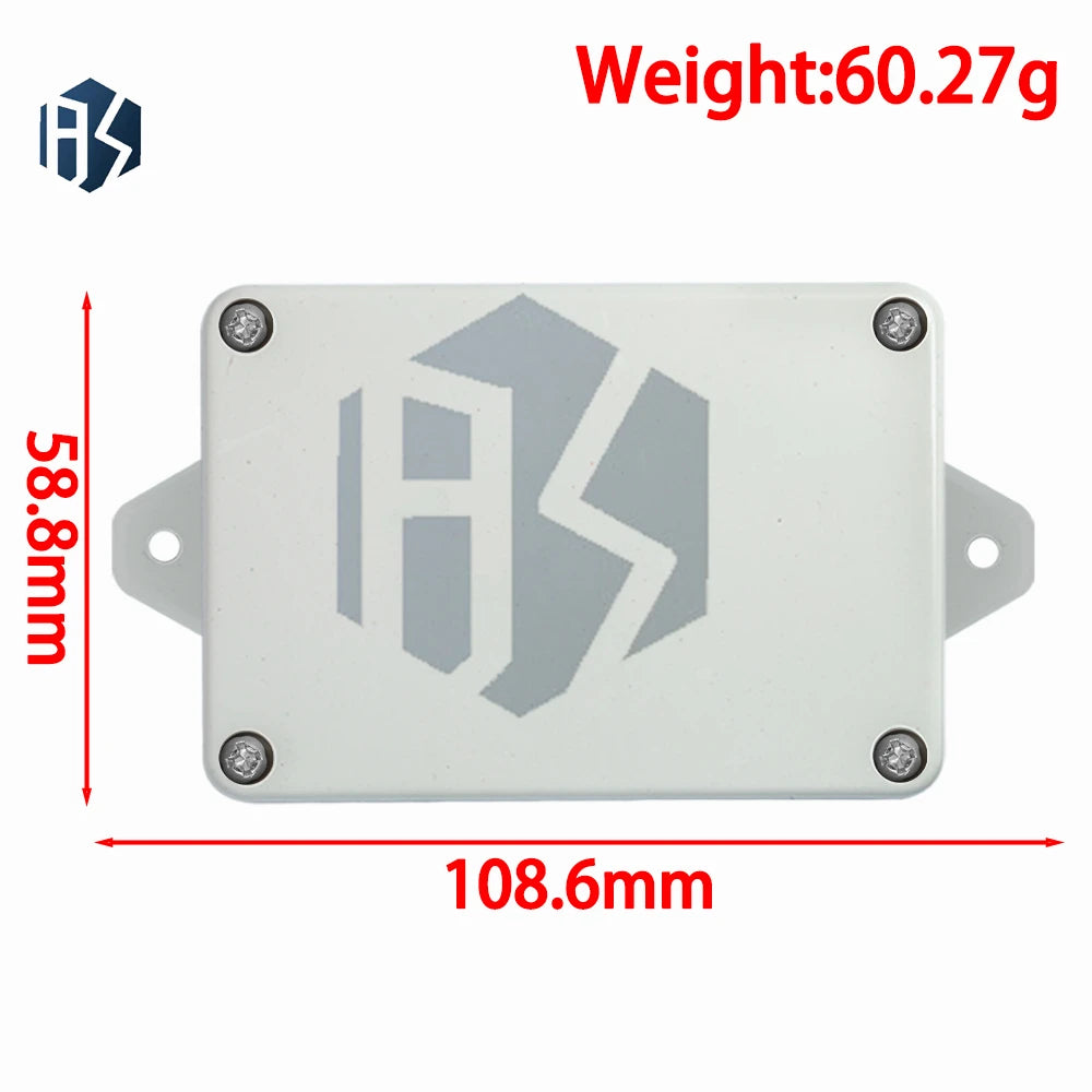 Waterproof Plastic Project Box 85 58 Electronic Cable Protective Zpaxo