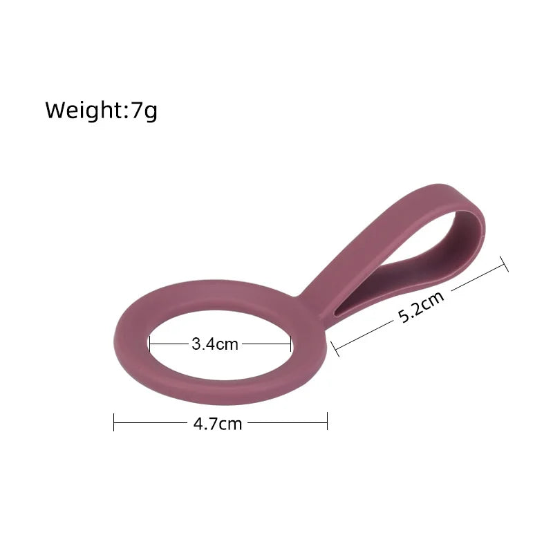 Silicone Water Bottle Holder Hanging Strap – Outdoor Carry Rope Bottle Carry Strap Zpaxo