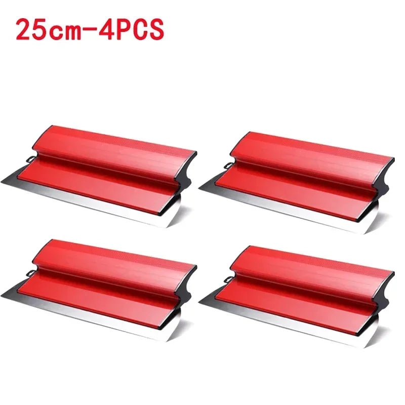 1 2 Skimming Blade Stainless Steel Drywall Smoothing Spatula Large Zpaxo 25cm-4PCS