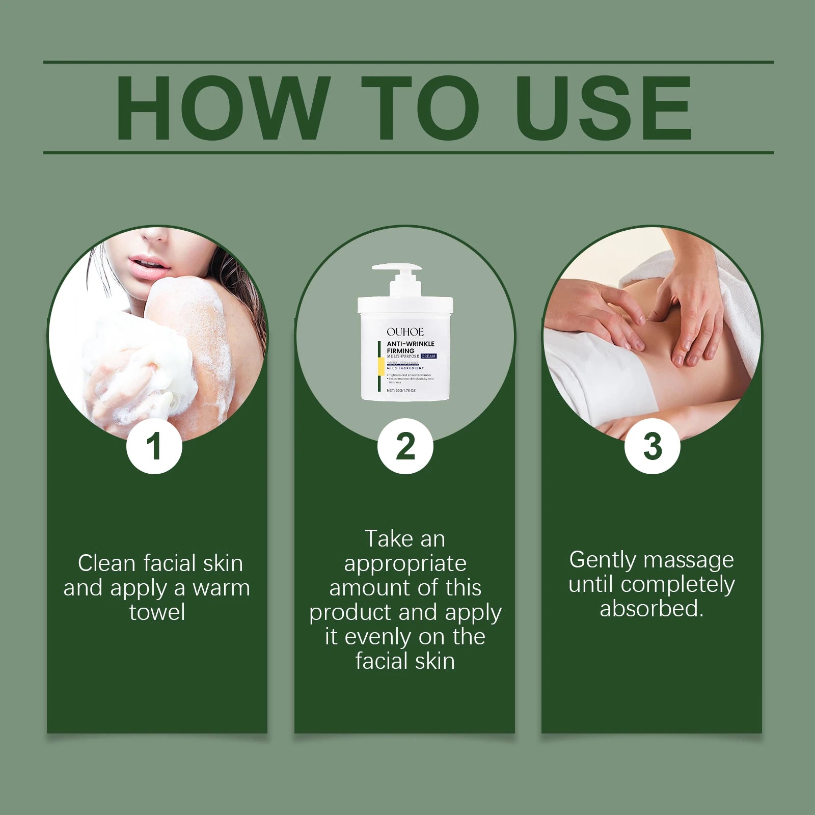 Face Firming Cream Tightening Skin Anti Wrin-kle Nourish Hydrating Zpaxo