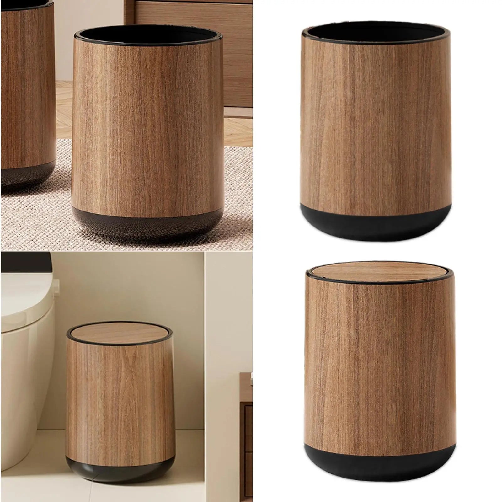 15L Waste Basket | Trash Can for Kitchen, Office & Bedroom Waste Basket Zpaxo
