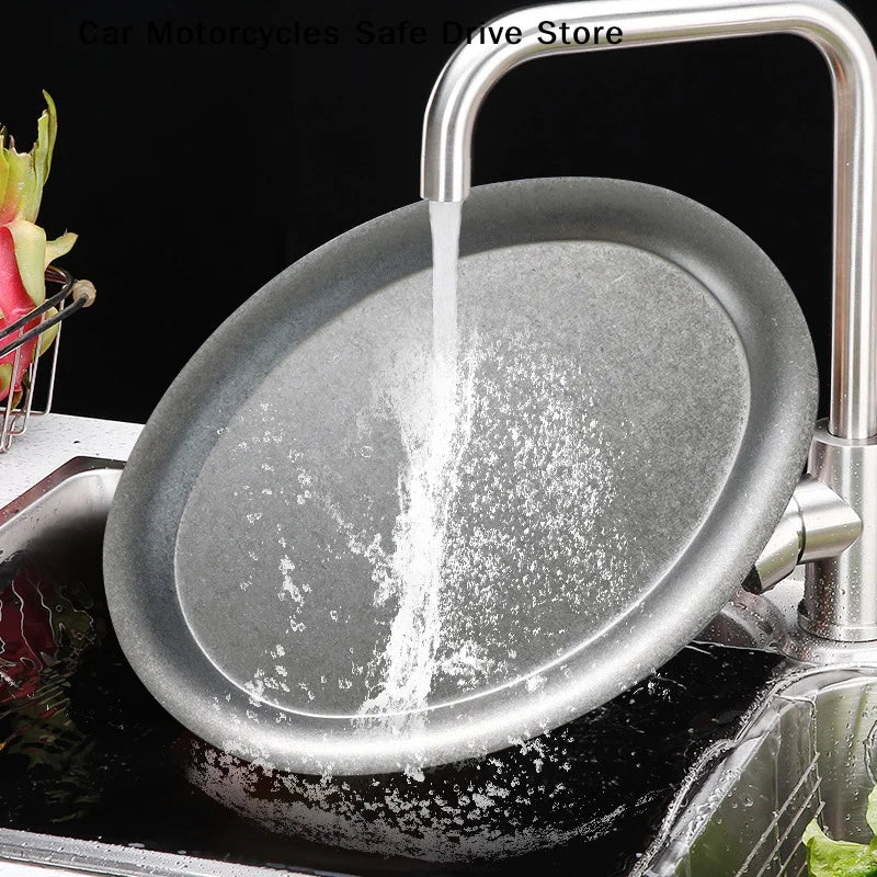 Multi-size 304 Stainless Steel Oval Fish Plates Household Food Dinner