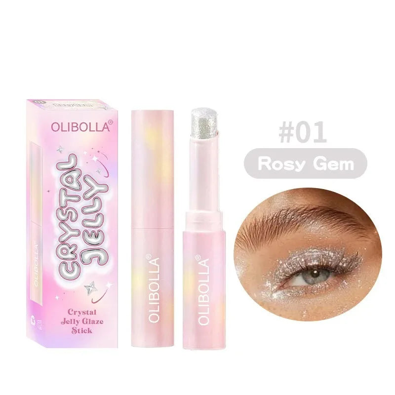 Watery Jelly Eyeshadow Stick Multi-color Pearlescent Glitter Zpaxo B-01