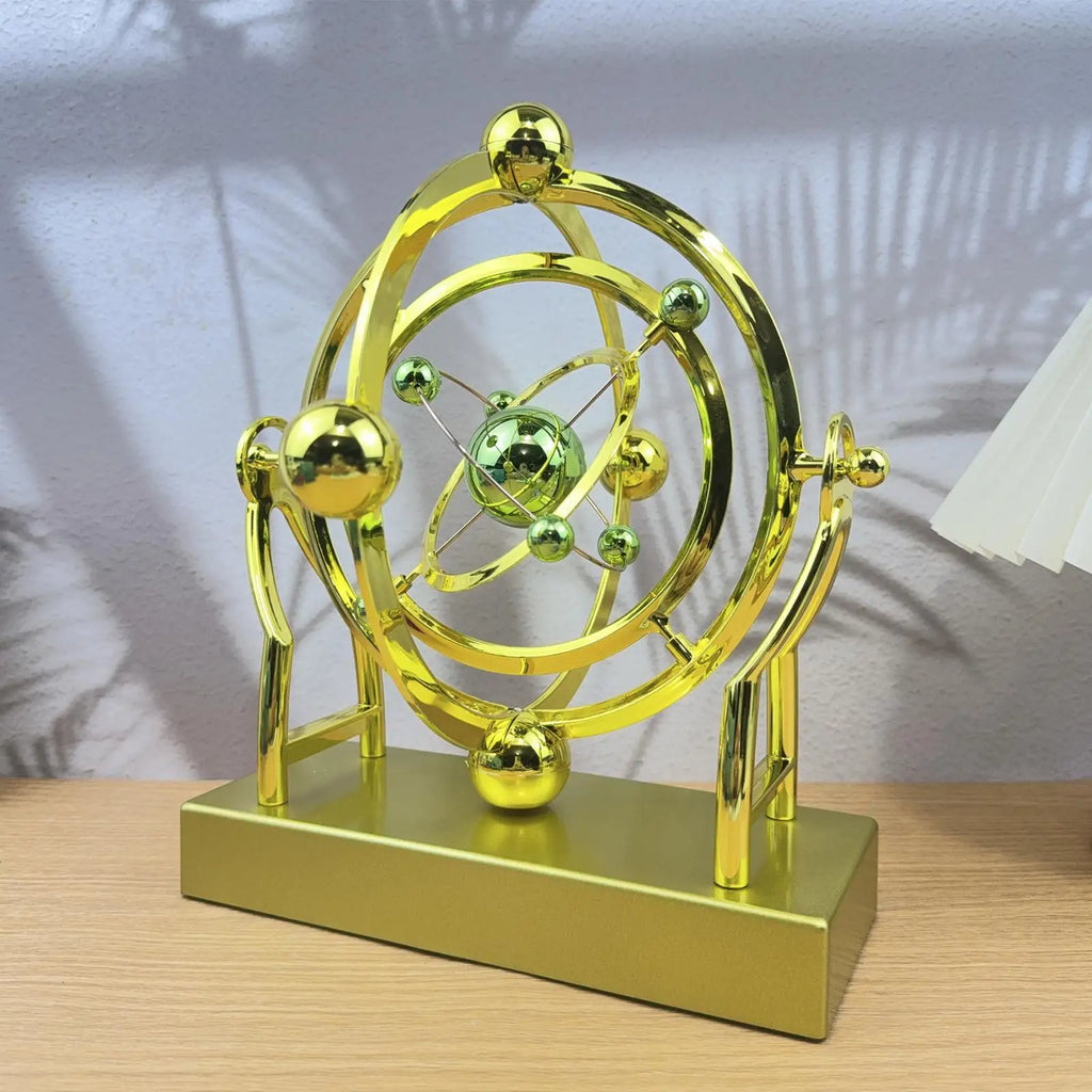 Rotating Celestial Orbit Model Perpetual Motion Machine Desk Toy