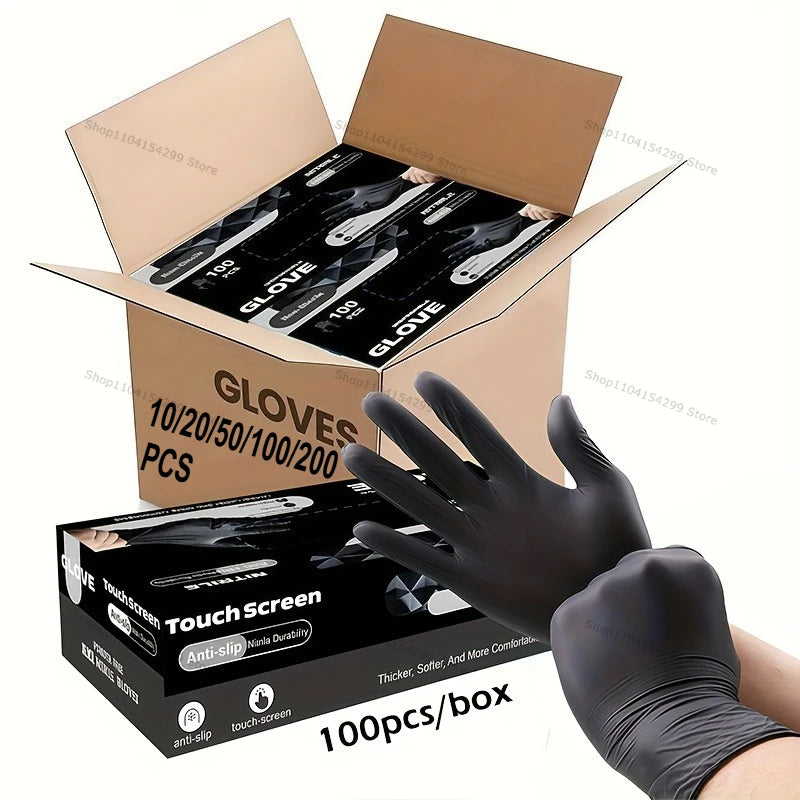 Disposable Nitrile Waterproof Gloves Dish Washing Kitchen Household Gloves Dog Wash Cleaning Glove for Food Working Latex Gloves Zpaxo