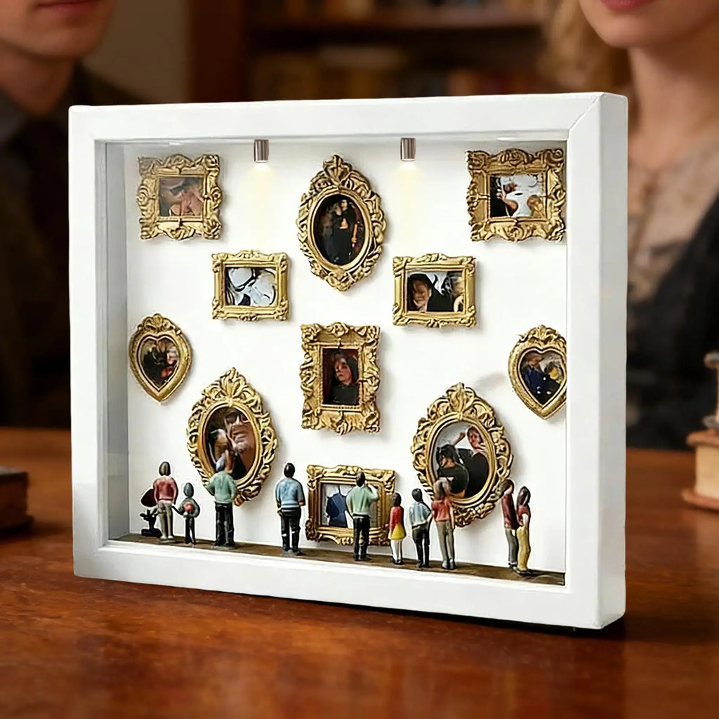 Small Display Box DIY Deep Frame Miniature Museum Figurines Mini Art