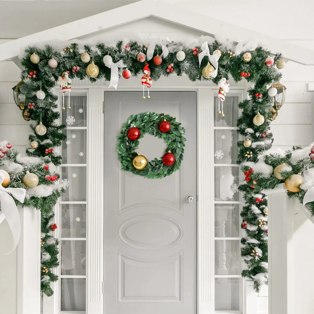 7 5m Lifelike Green Leaves Vine Garland Natural Looking Foliage