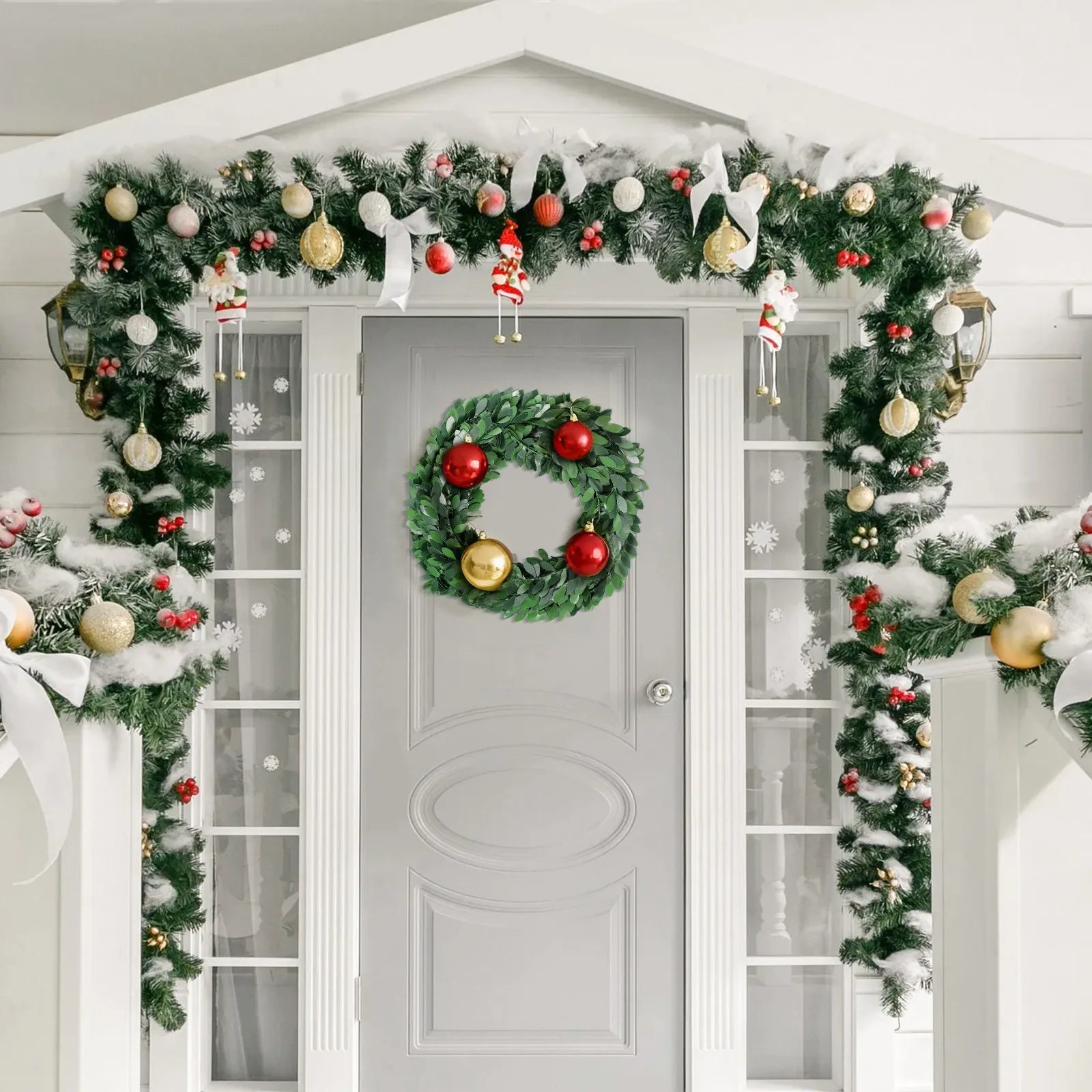7 5m Lifelike Green Leaves Vine Garland Natural Looking Foliage