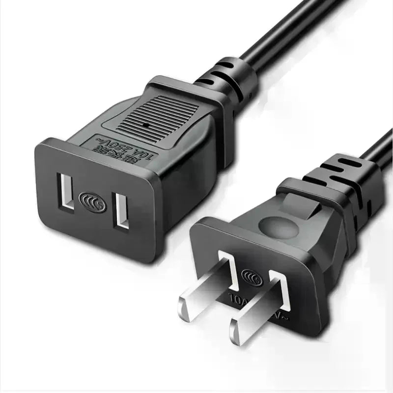 2M 5M 10M US Plug AC Power Connector Cable TV Laptop Supply Wire Zpaxo