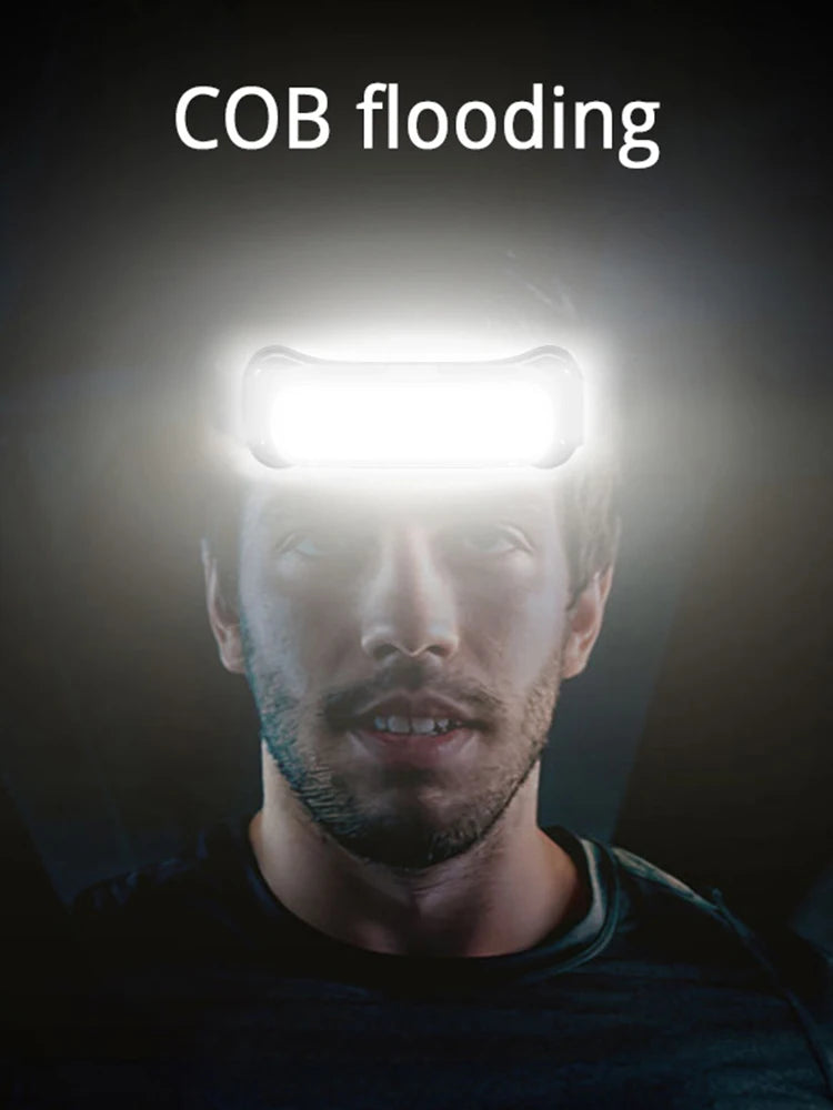 USB Rechargeable LED Headlamp 3 Modes Flashlight Waterproof Head Lamp