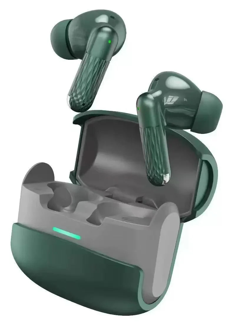 Wireless Bluetooth Noise-canceling Earphones Music Headphones Long Zpaxo U39-Green