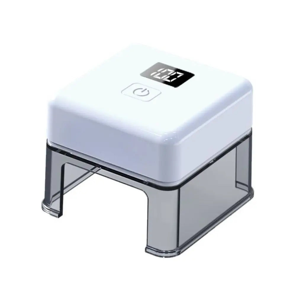Mini Portable Nail Lamp UV LED Light Rechargeable Battery Digital Zpaxo