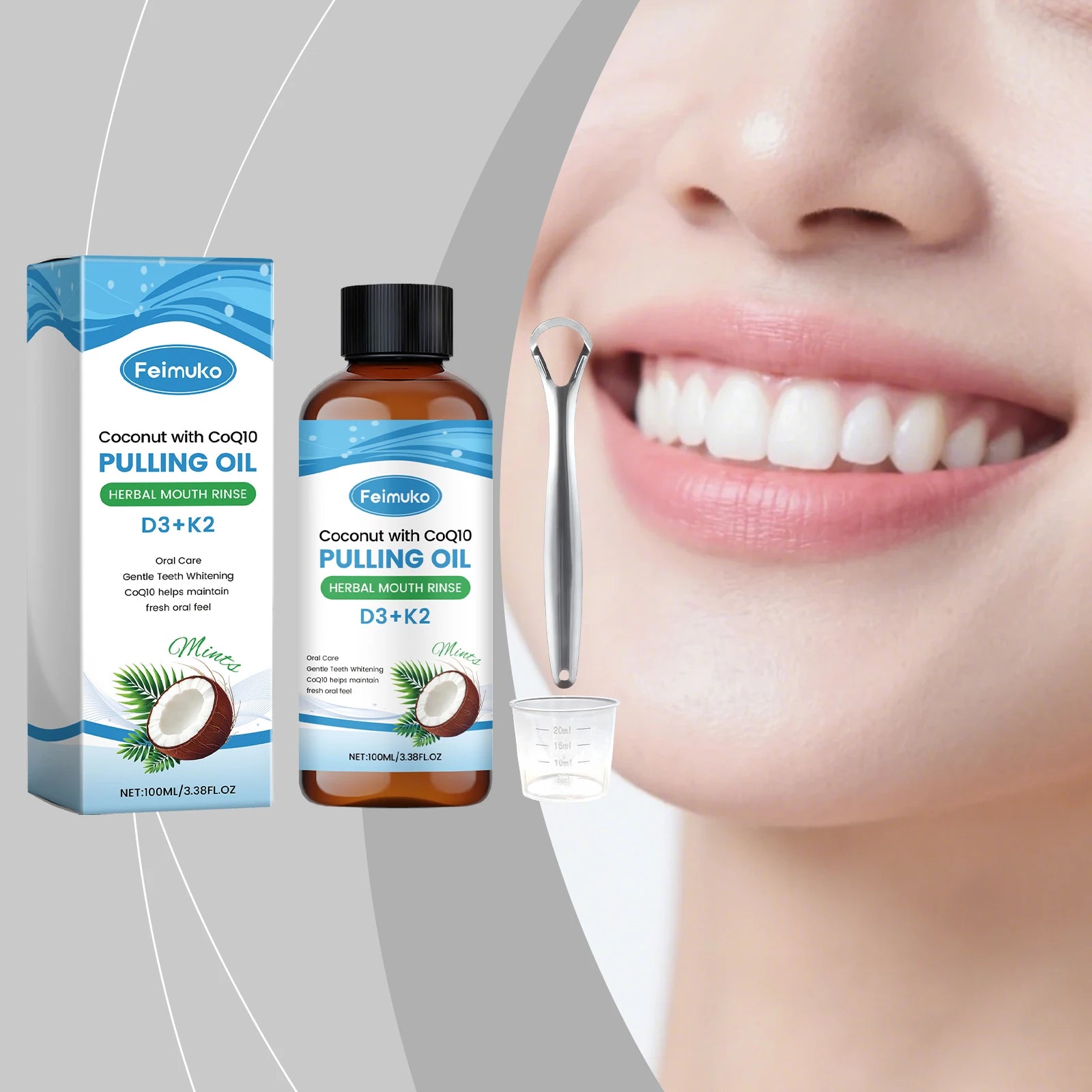 Fresh Breath Mouthwash Everyday Oral Care Teeth Fragrance Zpaxo