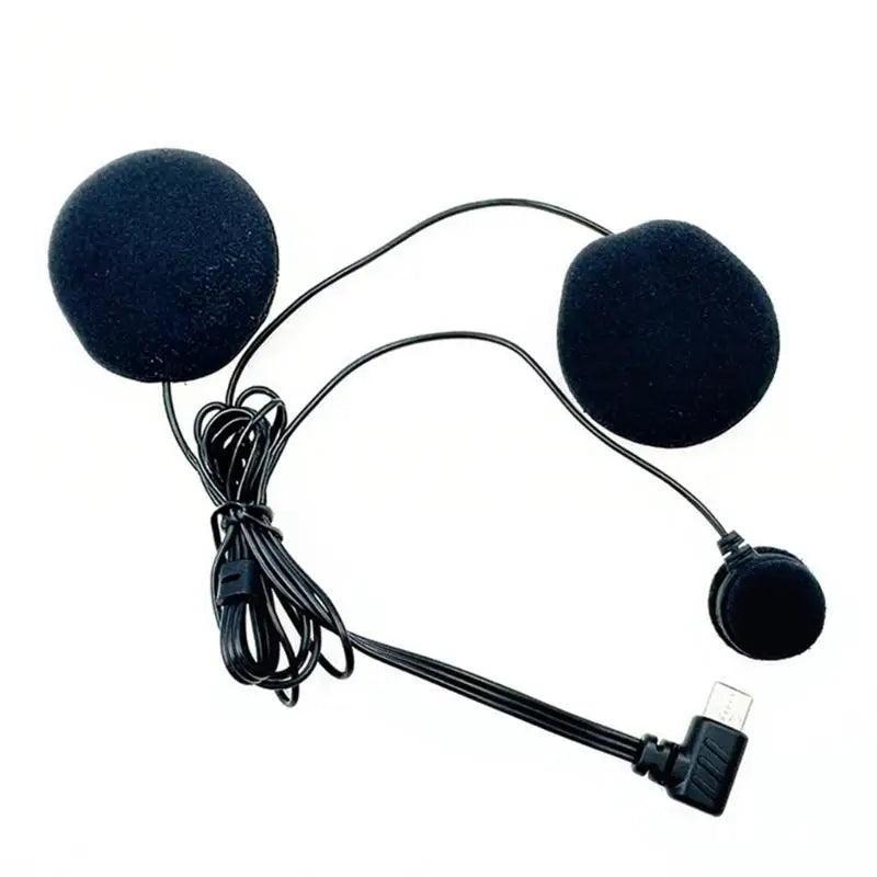 USB Type C Helmet Headset Microphone Compatibles Full Face Helmets Includes Noise Cancelling and Adjustable Boom Zpaxo