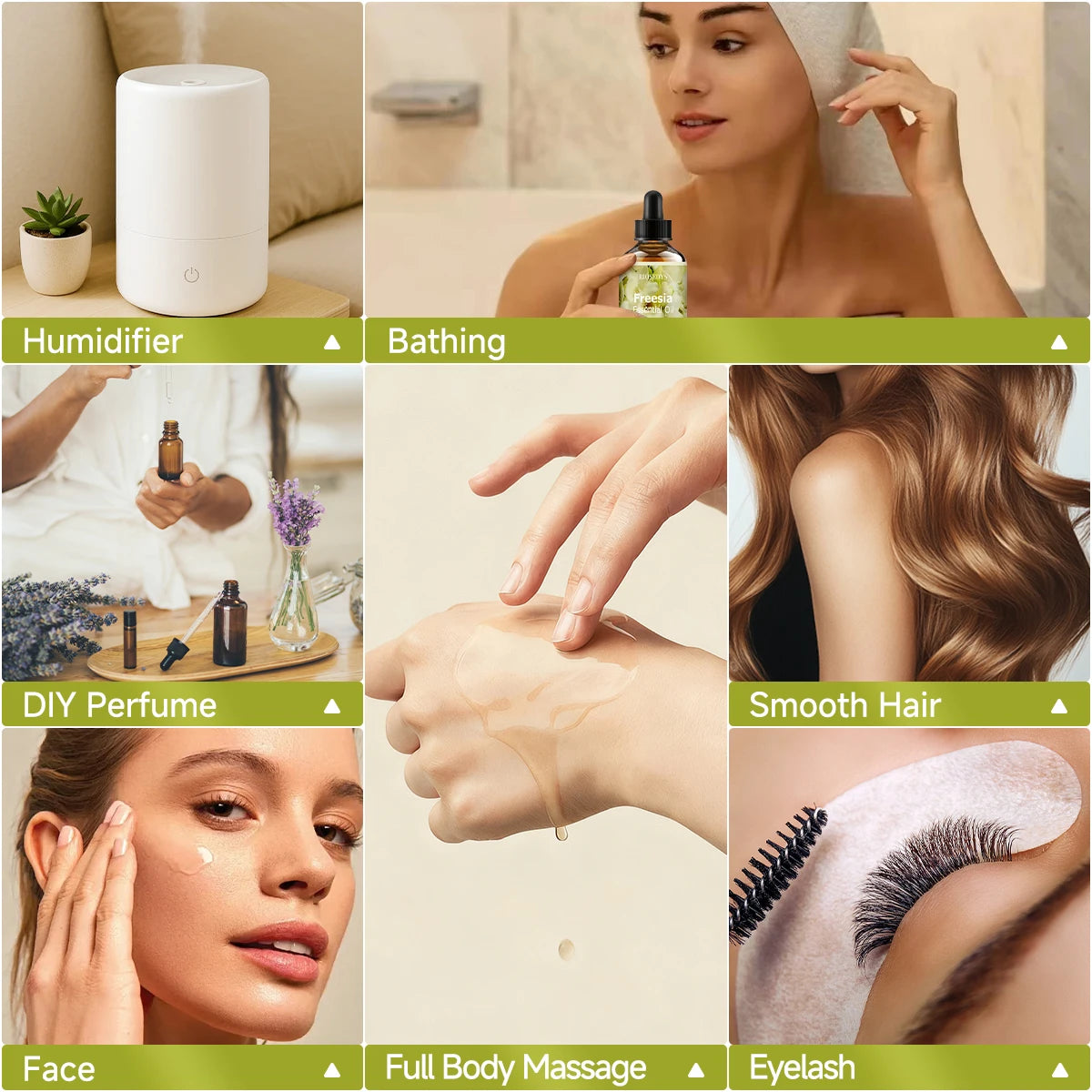 FREESIA Essential Oil Natural Fragrance Suitable Body Massage Zpaxo
