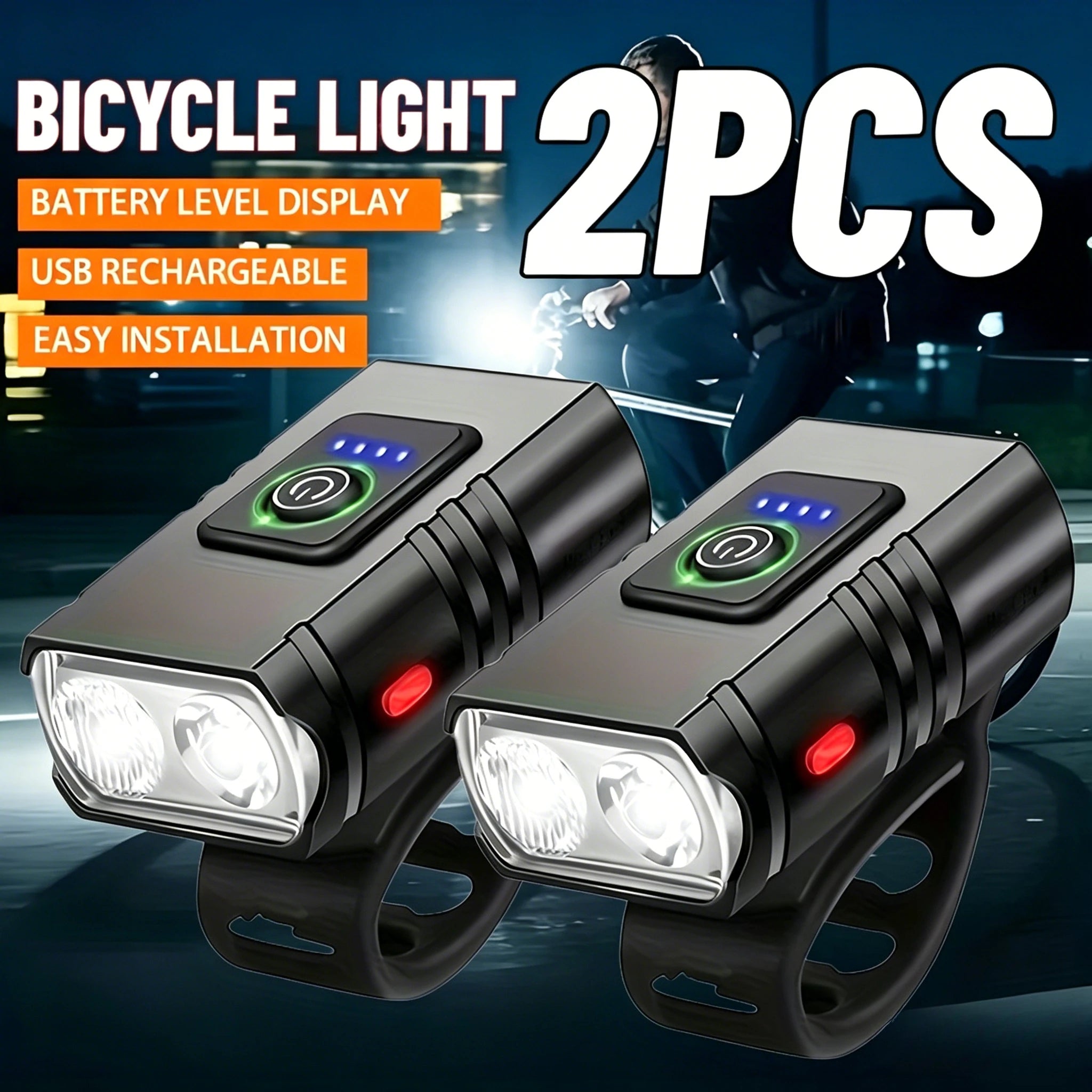 ZHIYU 1000LM USB Rechargeable T6 LED Bike Headlight – 6 Modes