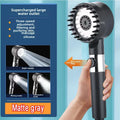 High Pressurized Filter Shower Head 3-mode Adjustable Spray With Massage Brush Rain Faucet Shower Set Bathroom Accessory Zpaxo Shower Head B