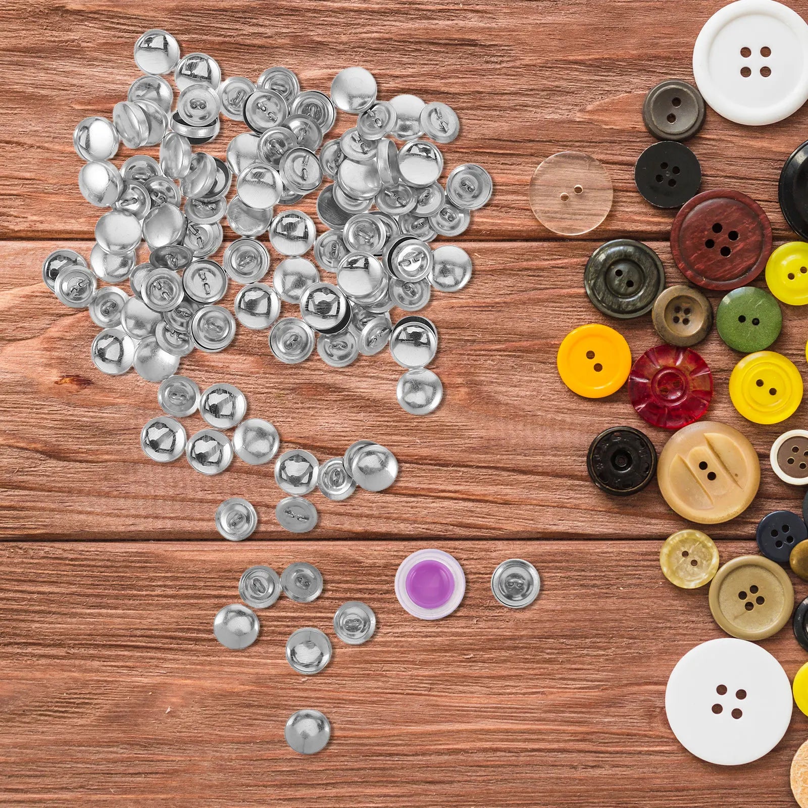 Button Making Fabric Covered DIY Sewing Craft Tool Versatile Cover