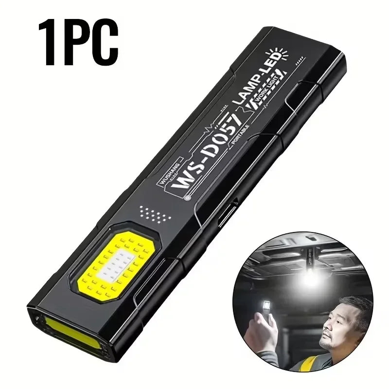 P50 LED Tactical Flashlight 2000LM Zoomable Waterproof EDC Torch