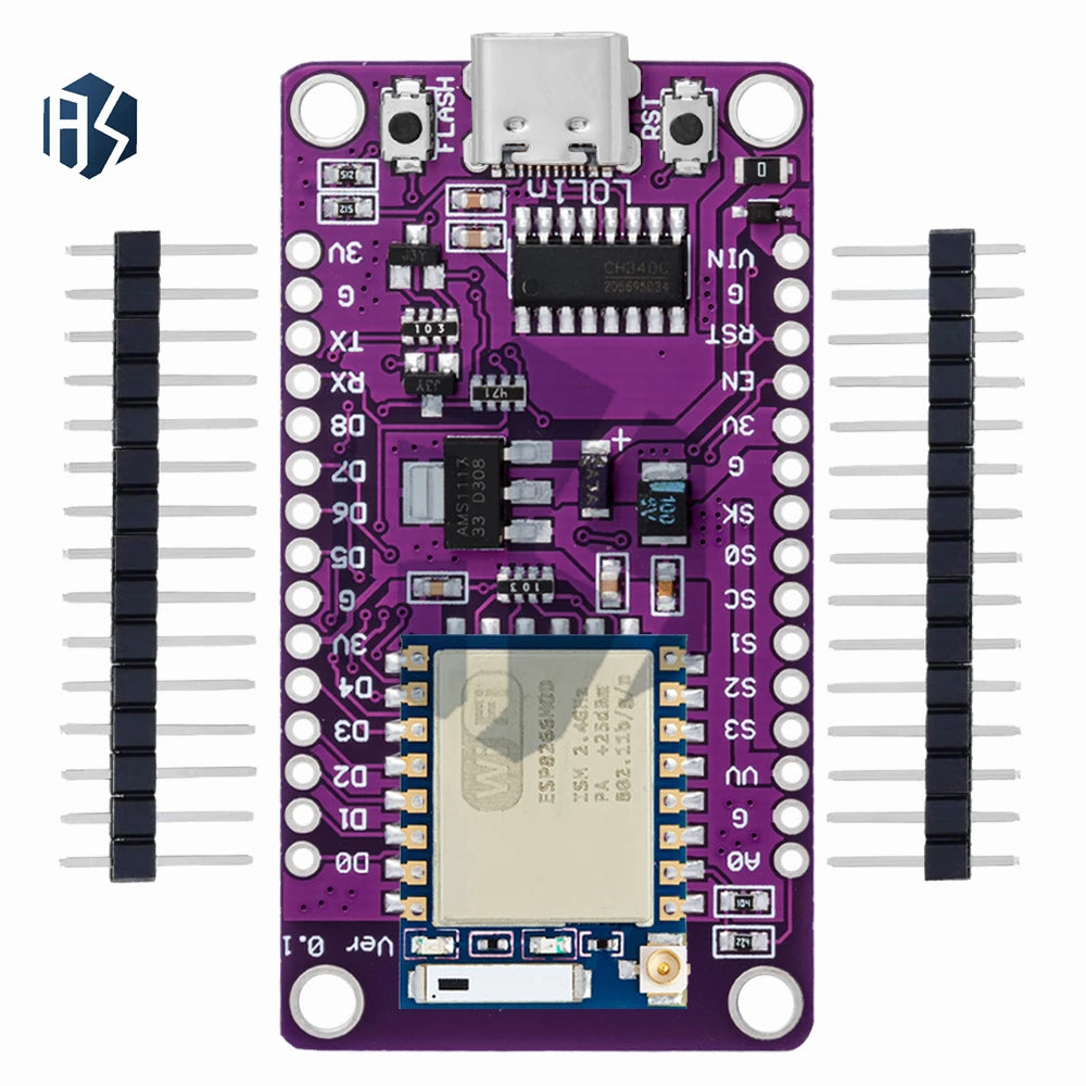 NodeMCU v3 ESP8266 Development Board Wireless Wifi Iot Module Type-c Zpaxo