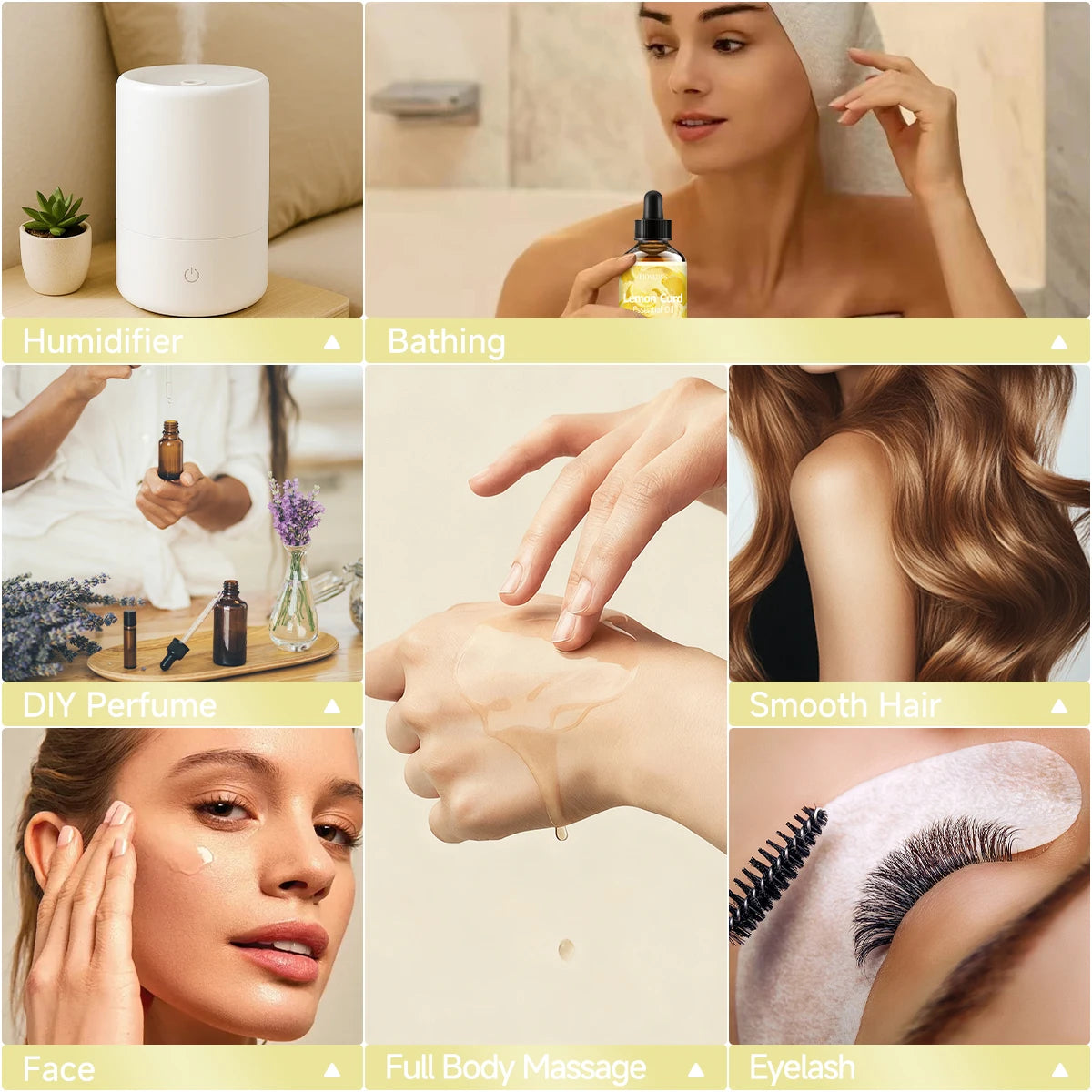Lemon cream essential oil natural fragrance, is suitable for body massage treatments ,hair care anddiffuser Zpaxo