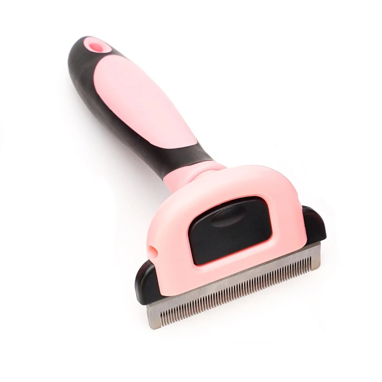 Pet Grooming Brush-double Sided Shedding Dematting Undercoat Rake Zpaxo Pink M