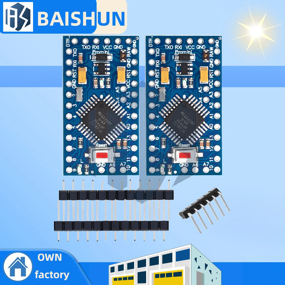 Mini ATMEGA328P Development Board 5V 16MHz 3 3V 8MHz Bootloader Zpaxo