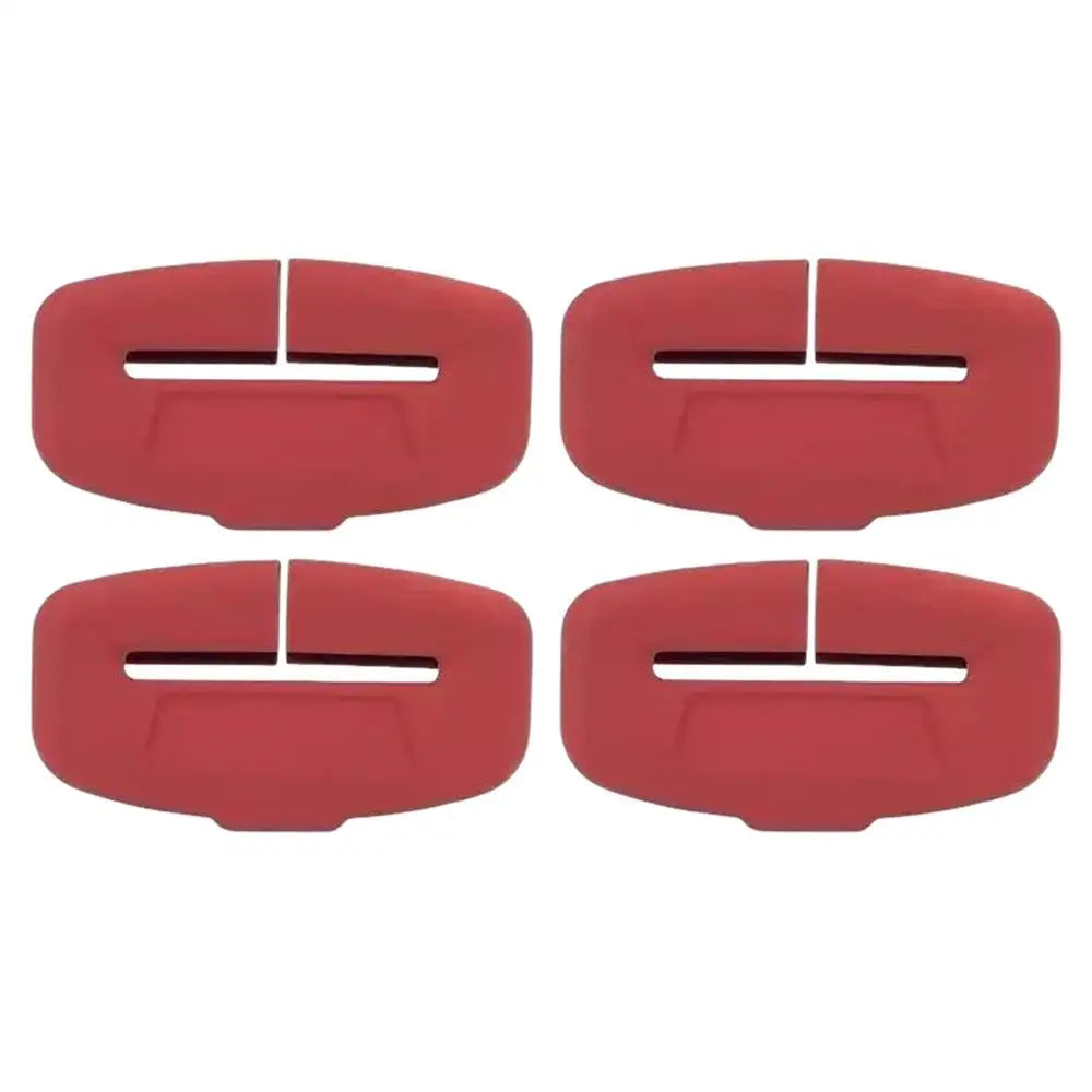 Car Seat Belt Buckle Cover 4 Silicone Anti Scratch Protector Reusable Zpaxo D