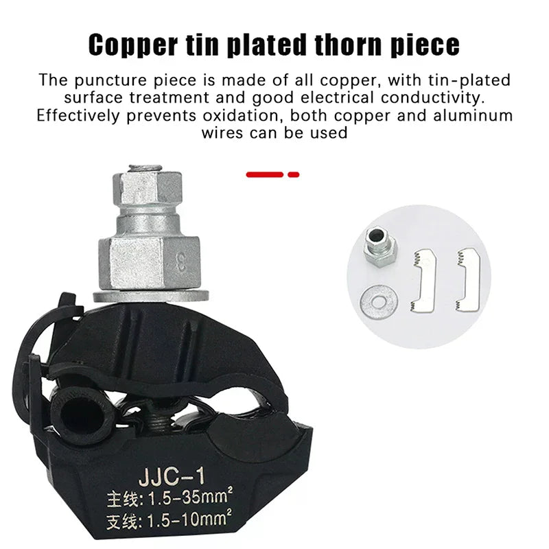 Insulation Piercing Connector 1KV No Peeling Clamp Low Voltage Cable Zpaxo
