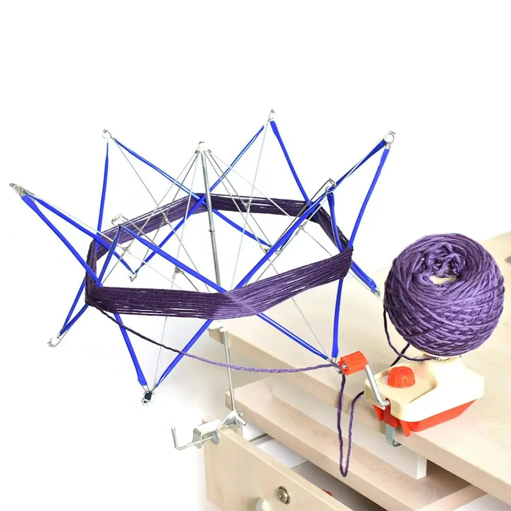 Swift Yarn Thread Fiber String Wool Winder Holder Umbrella Knitting Zpaxo