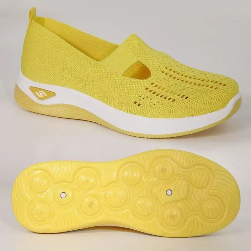 Women's Shoes Spring Middle Aged Elderly Mom Soft Soled Breathable