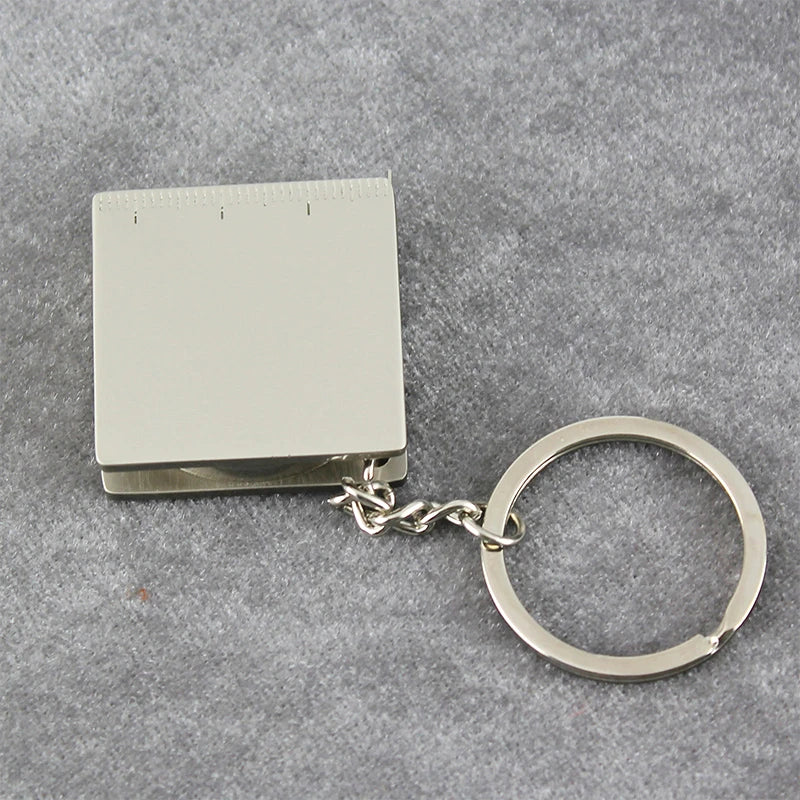 Key Ring Pull Ruler Tape Measure Keychain Portable Measuring Tools DIY Hand Gauging Tools Retractable Ruler Zpaxo