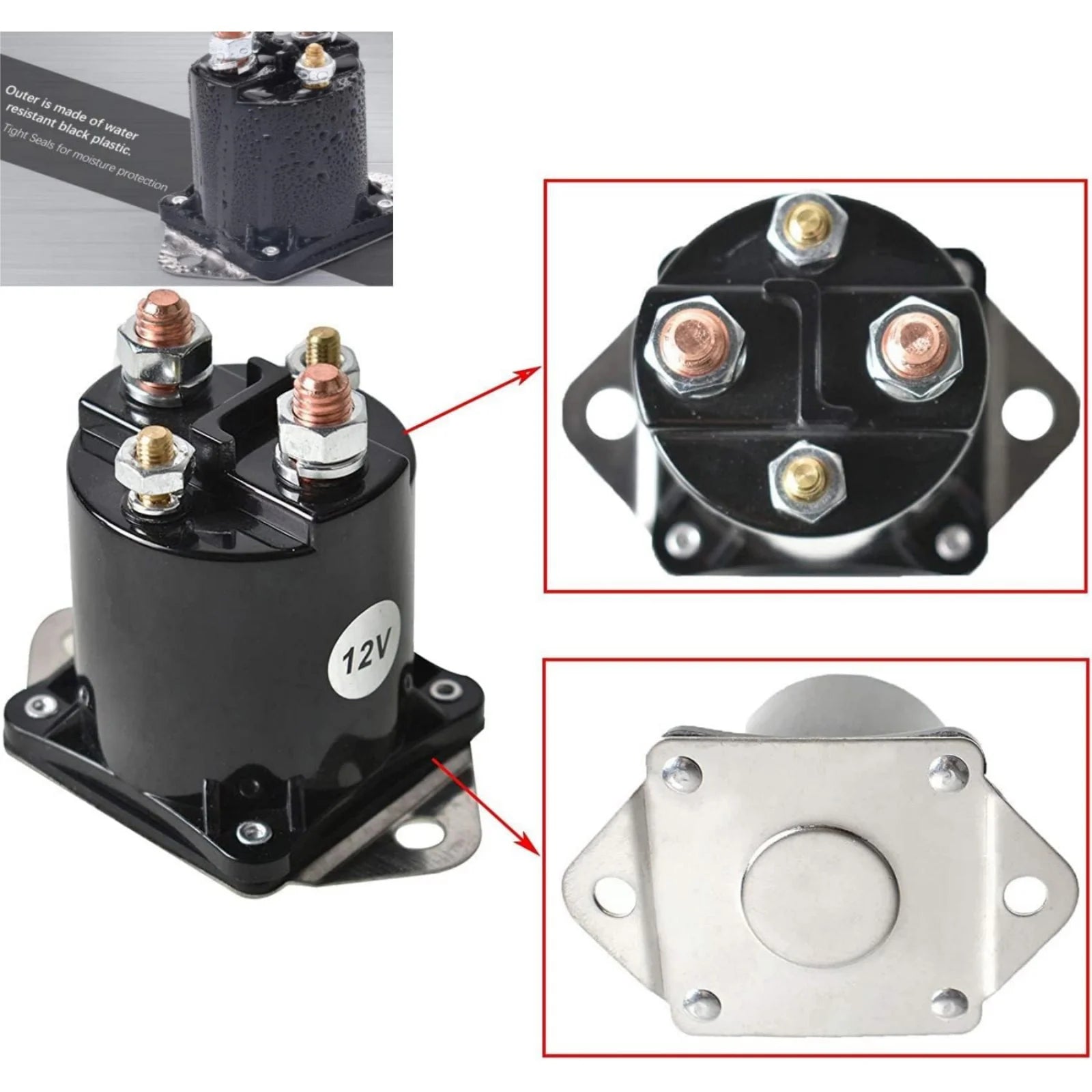 1013609 Vehicle Starter Relay Solenoid 12V Club Car DS 2004-Up