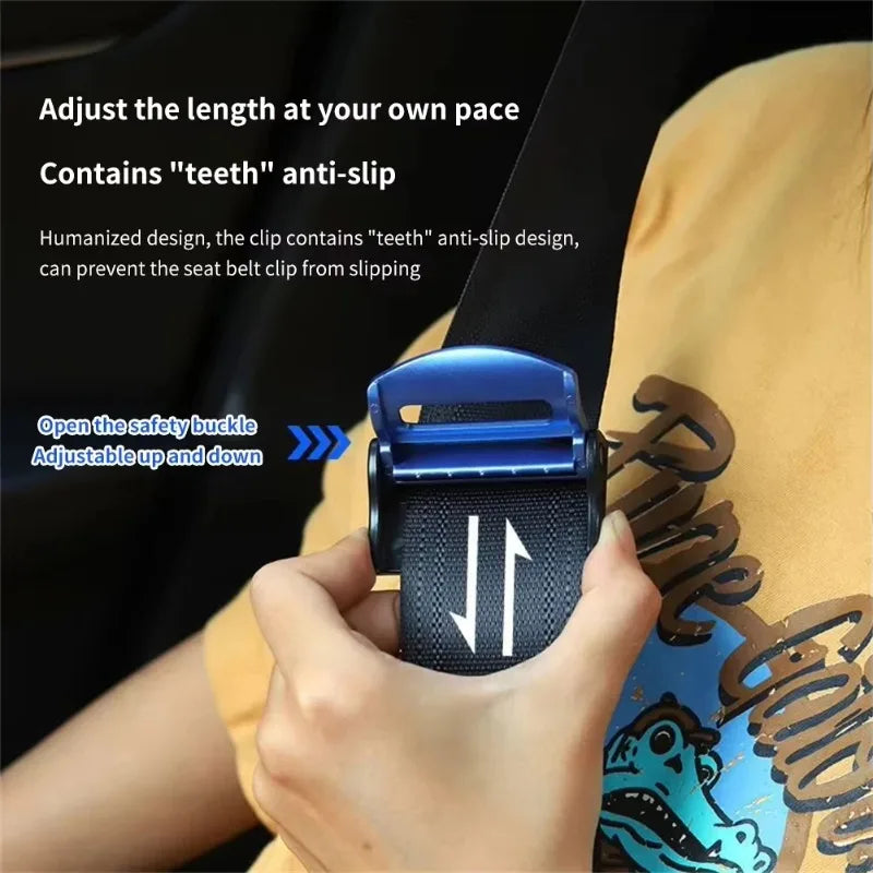 Universal Car Seat Belt Clip Anti-slip Buckle Simple Secure Fastener