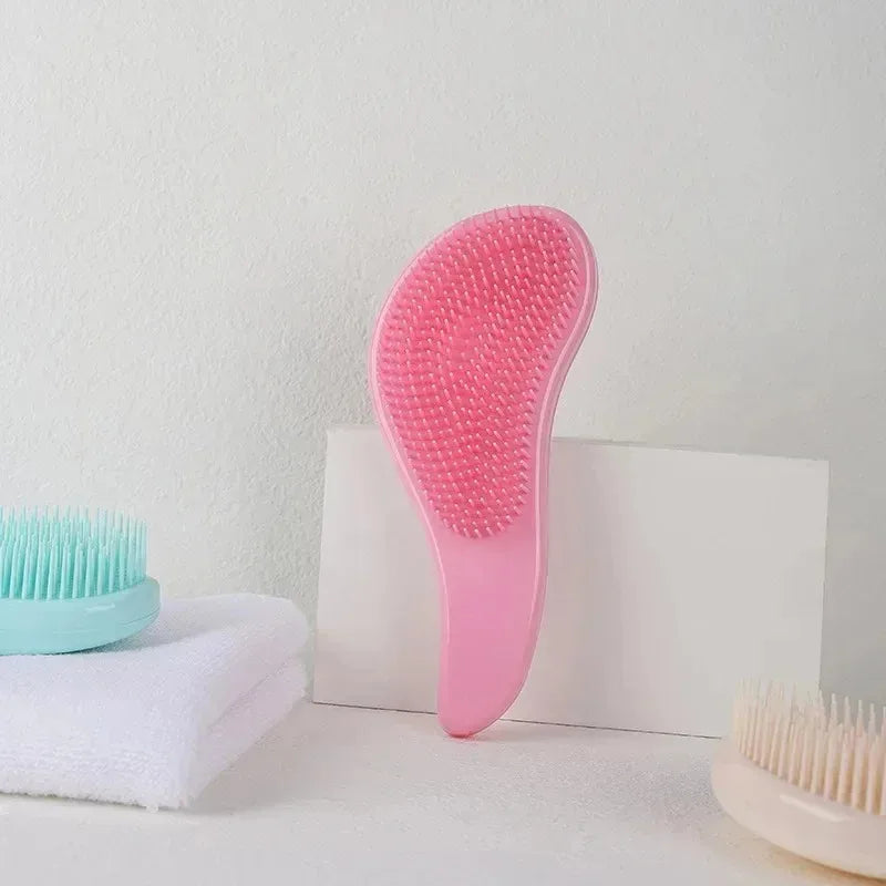 Anti-Static Air Cushion Hair Brush & Detangling Comb Set