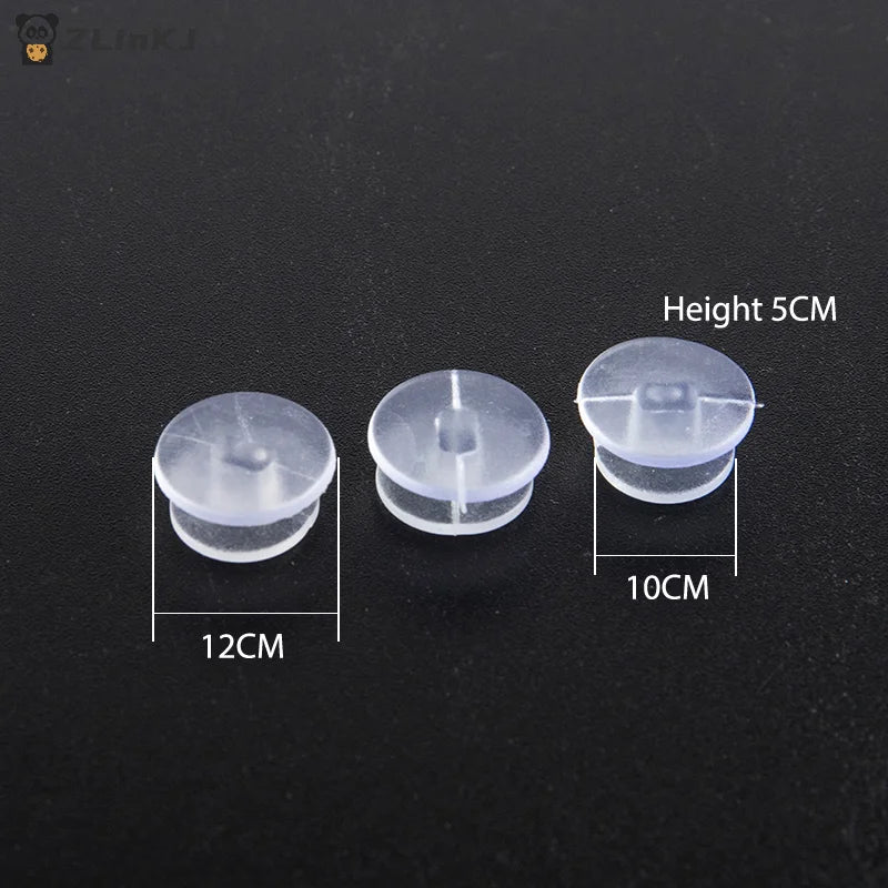 ▶25Pcs For DIY Sandal Shoe Charms Jewelry Decor Transparent Buttons Accessories Zpaxo