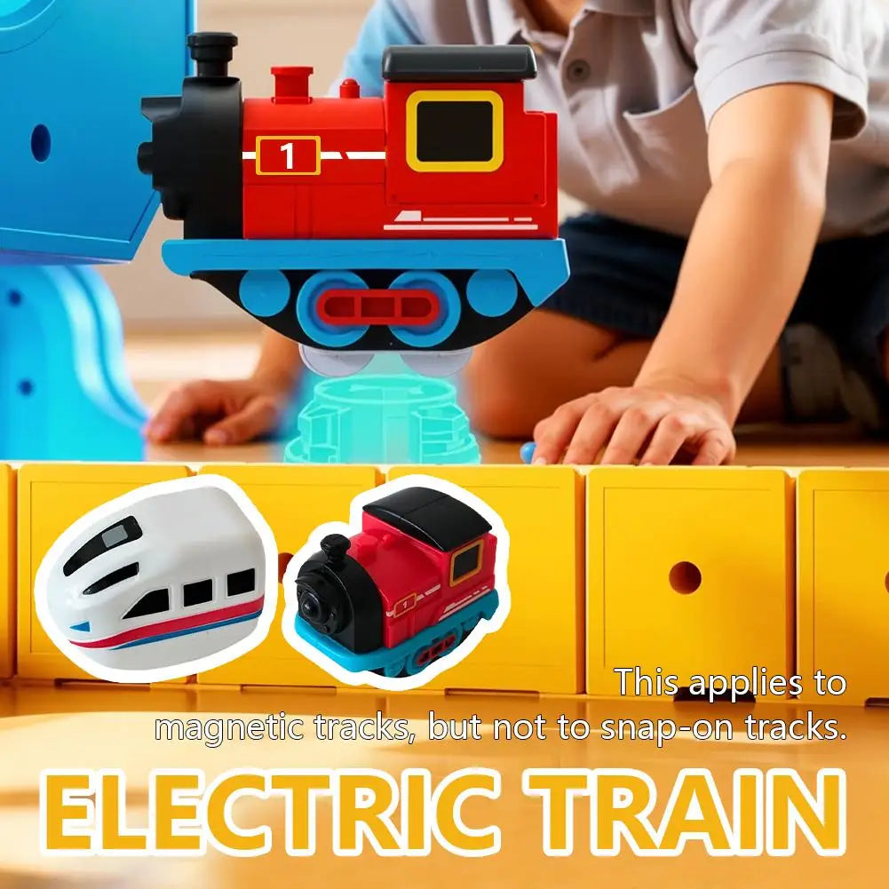 Magnetic Electric Train Toy Set – Kids Educational Gift Electric Train Set Zpaxo