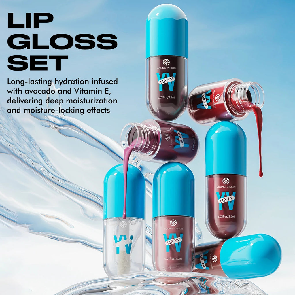 Portable Lip Oil – Compact, Travel-Friendly, Moisturizes Dry Lips Instantly, Ideal for Busy Women, Students, and Party Looks Tha Zpaxo