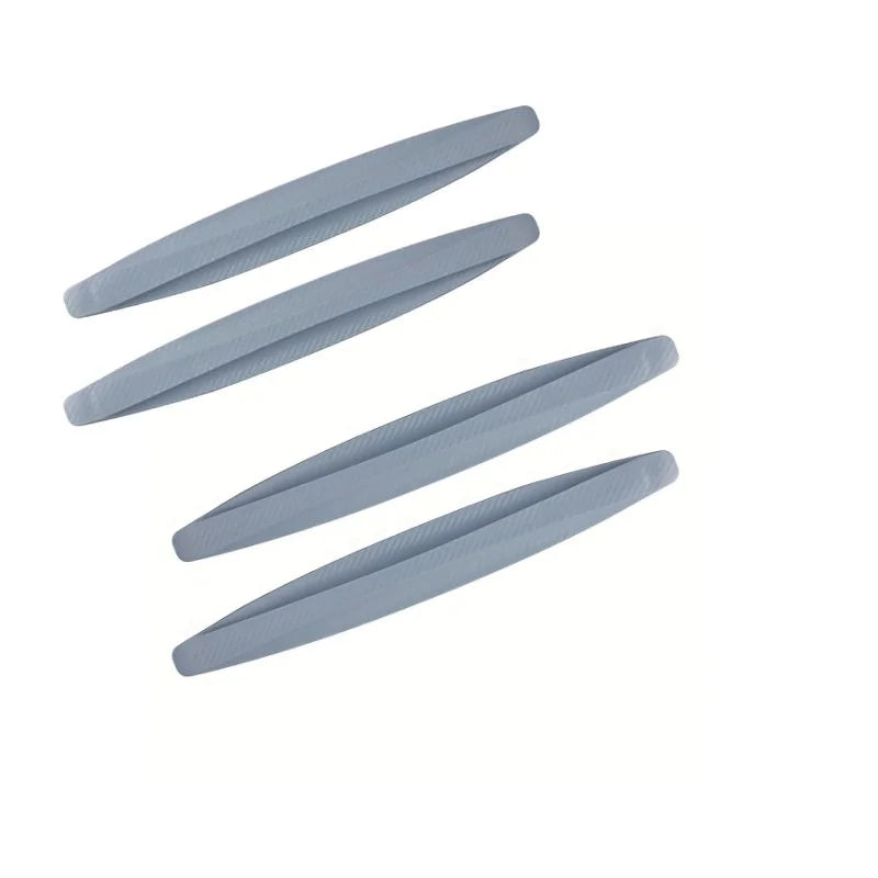 Car Bumper Protector Bar Corner Scratch Collision Resistant Component Zpaxo Grey-4pcs
