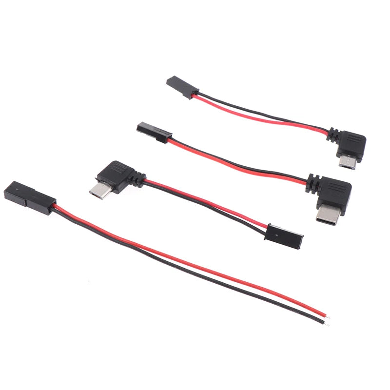 TG1 Motorcycle Interface USB-Micro C 90 Degree Male+JST Plug USB JST