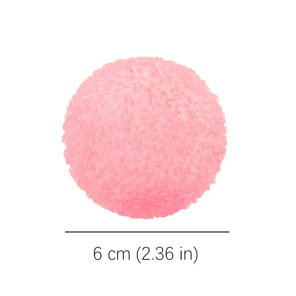 1pc high-end Squishy Multicolor Texture Ice Ball Squeeze Toy for Kids Adult Soft Pinch Pop Fidget Toys Children Halloween Christ Zpaxo